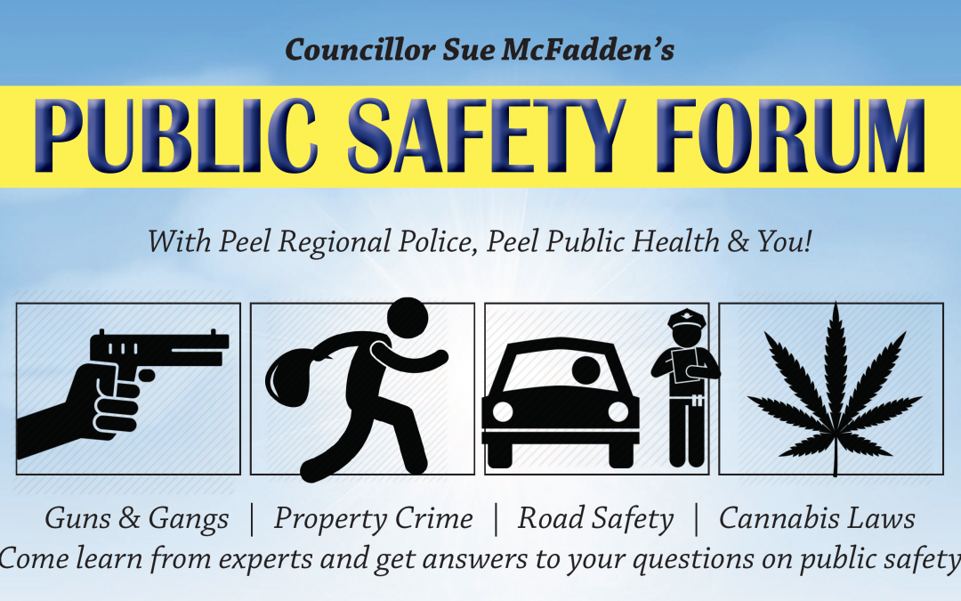 Save the Date: Public Safety Forum