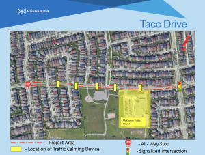 Tacc Drive Traffic Calming Proposal